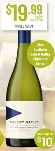 Chambers Cellars Robert Oatley Margaret River Chardonnay offer