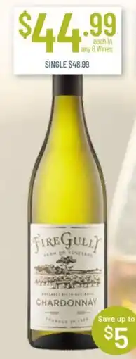 Chambers Cellars Fire Gully Chardonnay offer