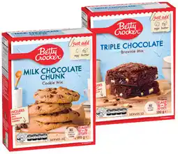 IGA Betty Crocker Baking Mix 280‑500g Selected Varieties offer