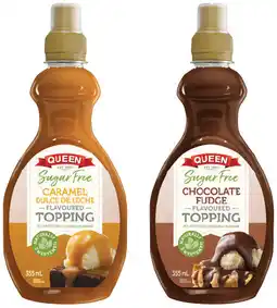 IGA Queen Sugar Free Topping Selected Varieties offer