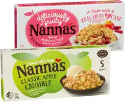 IGA Nanna’s Fruit Crumble Selected Varieties offer