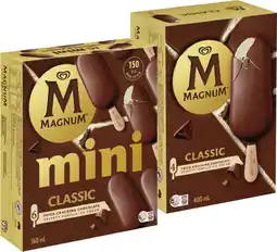 IGA Streets Magnum Ice Cream 4‑6 Pack Selected Varieties offer