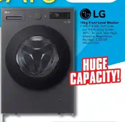 The Good Guys LG 14kg Front Load Washer offer