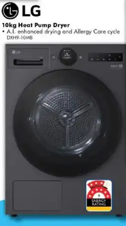 The Good Guys LG 10kg Heat Pump Dryer offer