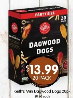 Spudshed Keith's Mini Dagwood Dogs offer