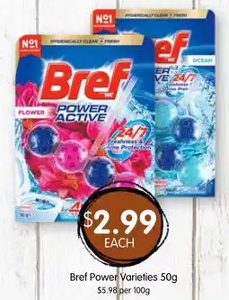 Spudshed Bref Power Varieties offer