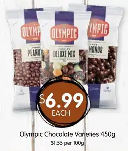Spudshed Olympic Chocolate Varieties offer
