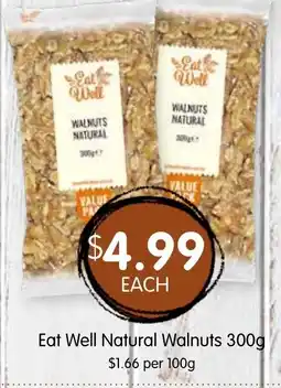 Spudshed Eat Well Natural Walnuts offer