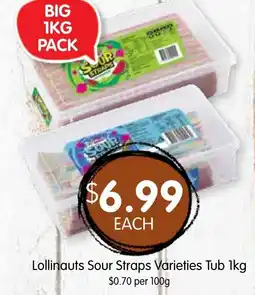 Spudshed Lollinauts Sour Straps Varieties offer
