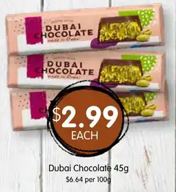 Spudshed Dubai Chocolate offer