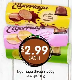 Spudshed Elgorriaga Biscuits offer