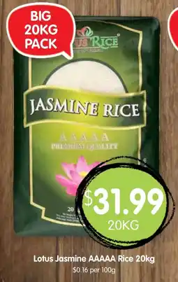 Spudshed Lotus Jasmine AAAA Rice offer
