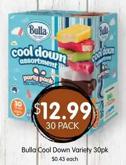 Spudshed Bulla Cool Down Variety offer