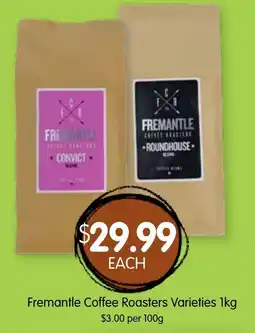 Spudshed Fremantle Coffee Roasters Varieties offer