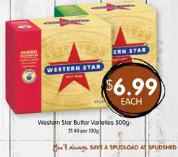 Spudshed Western Star Butter Varieties offer