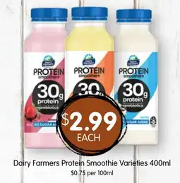 Spudshed Dairy Farmers Protein Smoothie Varieties offer
