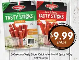 Spudshed D'Orsogna Tasty Sticks offer