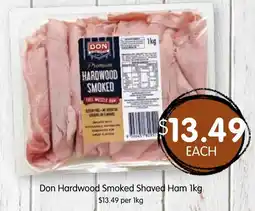 Spudshed Don Hardwood Smoked Shaved Ham offer