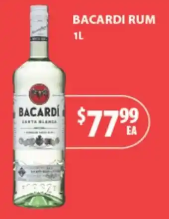 Bacardi rum
