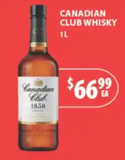 Star Liquor Canadian Club Whisky offer