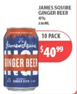 Star Liquor James Squire Ginger Beer offer