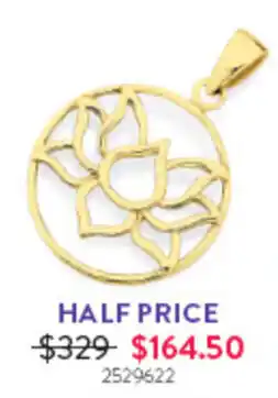 Goldmark Lotus pendant offer