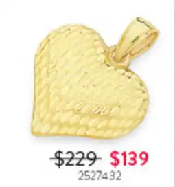 Goldmark Cartier heart pendant offer