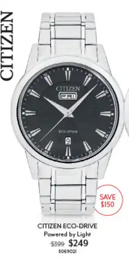Angus & Coote Citizen Eco-Drive offer
