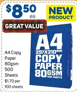 Foodland A4 Copy Paper offer