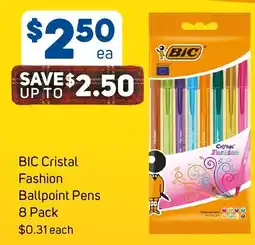 Foodland BIC Cristal Fashion Ballpoint Pens offer