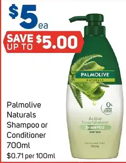 Foodland Palmolive Naturals Shampoo offer