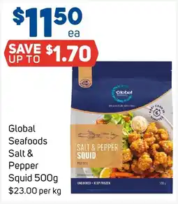 Foodland Global Seafoods Salt & Pepper Squid offer