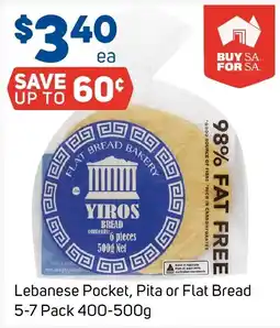 Foodland Lebanese Pocket, Pita or Flat Bread offer