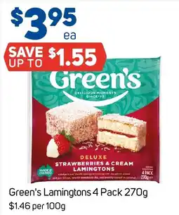 Foodland Green's Lamingtons offer