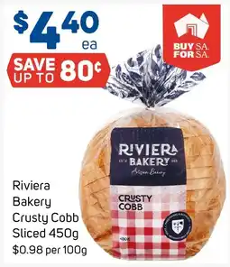 Foodland Riviera Bakery Crusty Cobb offer