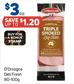 Foodland D'Orsogna Triple Smoked Leg Ham offer