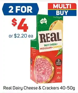 Foodland Real Tasty Cheese+ Mild Salami+Crackers offer