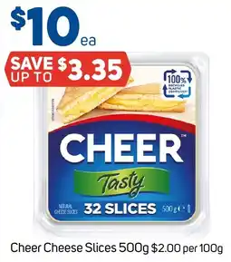 Foodland Cheer Cheese Slices offer