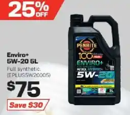 Repco Penrite Enviro+ 5W-20 offer