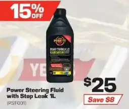 Repco Power Steering Fluid with Stop Leak offer