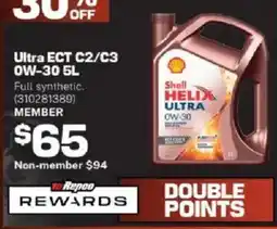 Repco Shell Helix Ultra 0W-30 offer