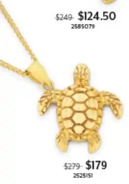 Angus & Coote Turtle Necklace offer