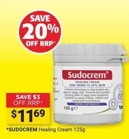 Cincotta Chemist Sudocrem Healing Cream offer