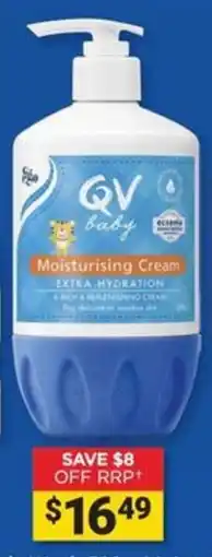 Cincotta Chemist QV baby Moisturising Cream offer