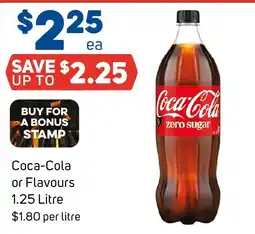 Foodland Coca-Cola zero sugar offer