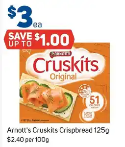 Foodland Arnott's Cruskits Crispbread offer