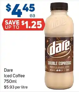 Foodland Dare Iced Coffee offer