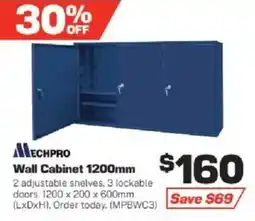 Repco Mechpro Wall Cabinet 1200mm offer