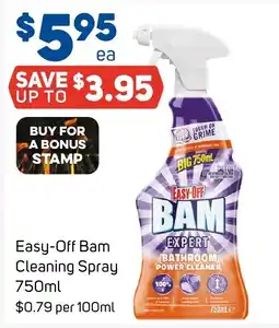 Foodland Easy-Off Bam Cleaning Spray offer
