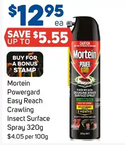Foodland Mortein Powergard Easy Reach Crawling Insect Surface Spray offer